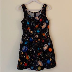 Planet Galaxy Tank Dress